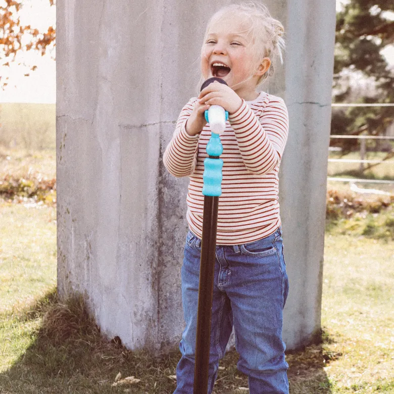 B Toys Microphone with Stand and Light Show