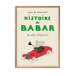 Babar Poster, The Story of Babar - Available in Multiple Sizes