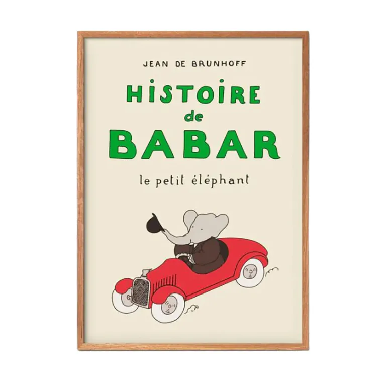Babar Poster, The Story of Babar - Available in Multiple Sizes