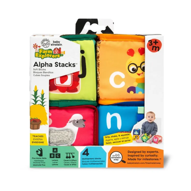 BABY Einstein Alpha Stacks™ Soft Activity Blocks
