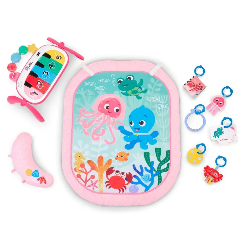 BABY Einstein 4-in-1 Kickin’ Tunes™ Jellyfish Jamboree™ Activity Gym with Sound