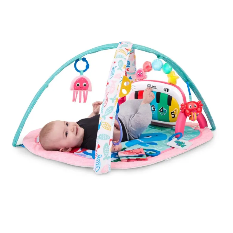 BABY Einstein 4-in-1 Kickin’ Tunes™ Jellyfish Jamboree™ Activity Gym with Sound