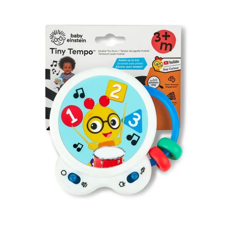 BABY Einstein Musical Toy for Little Ones, Mini Drum