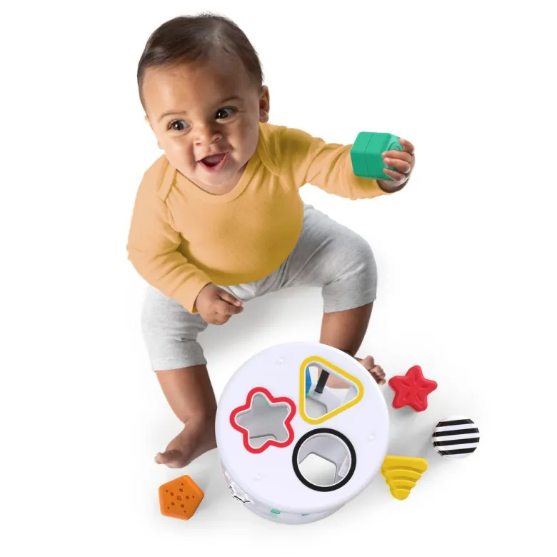 BABY Einstein Zen & Cal's Sensory Shape Sorter Box