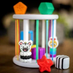 BABY Einstein Zen & Cal's Sensory Shape Sorter Box