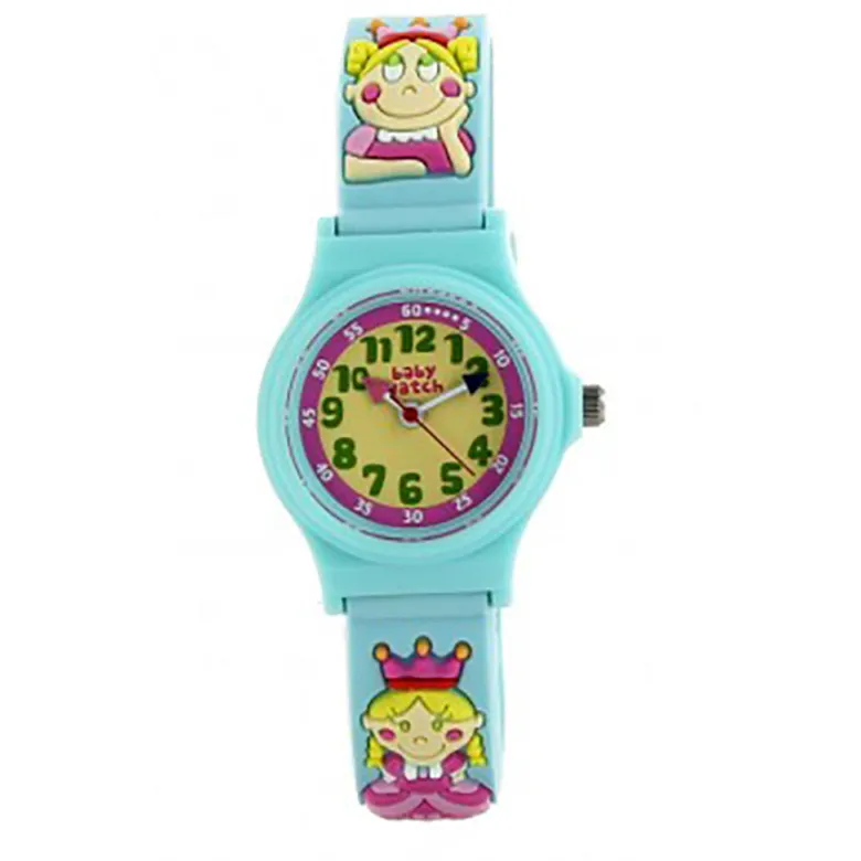 Babywatch Children's Watch, Princess - Educational Clock for Ages 6-9