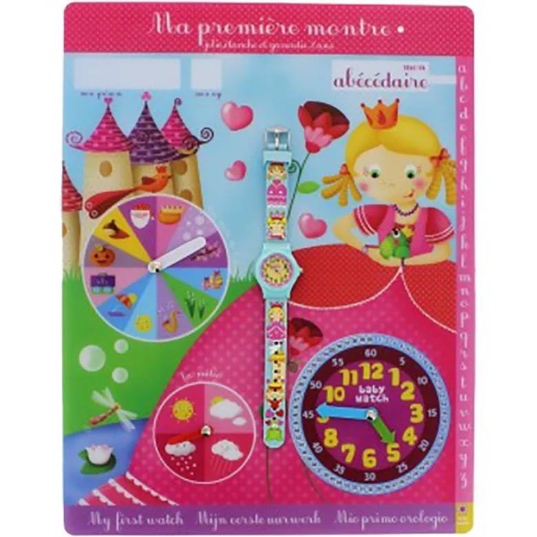 Babywatch Children's Watch, Princess - Educational Clock for Ages 6-9