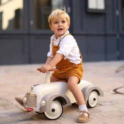 Baghera Metal Ride-On Car, Speedster - Silk Grey