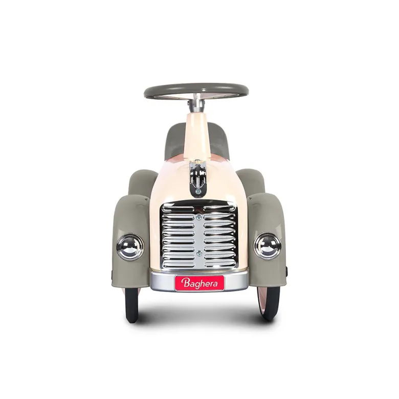 Baghera Metal Ride-On Car, Speedster - Silk Grey