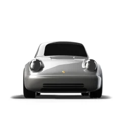 Baghera Racing Car, Porsche 911 - Silver