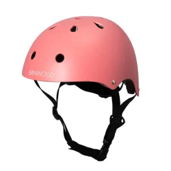 Banwood Bicycle Helmet, Matte Coral