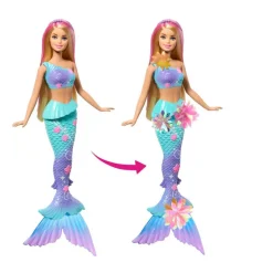 Barbie Blooming Magic White havfrue dukke
