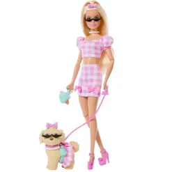 Barbie dukke og hund, Barbie Twinning Looks Blonde Bows