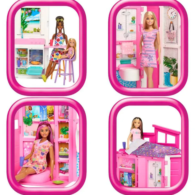 Barbie Getaway house, sammenfoldelig Barbie hus