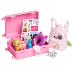 Barbie Travel dukke m. rejsetilbehør - Malibu