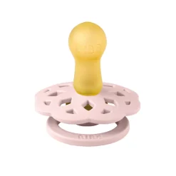Bibs Boheme 2-Pack, Natural Rubber Pacifier, Size 2 - Blossom/Dusky Lilac