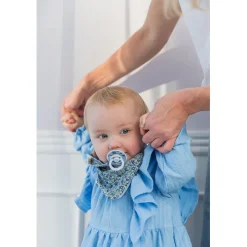 Bibs Liberty Bandana Bib, Chamomile Lawn Baby Blue