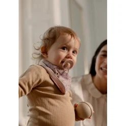 Bibs Liberty, 2-pack Color, natural rubber pacifiers, size 2 – Capel – Fossil Grey Mix