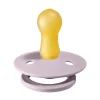 Bibs Natural Rubber Pacifier, Size 2 - Dusky Lilac