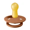 Bibs Natural Rubber Pacifier, Size 2 - Earth