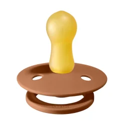 Bibs Natural Rubber Pacifier, Size 2 - Earth