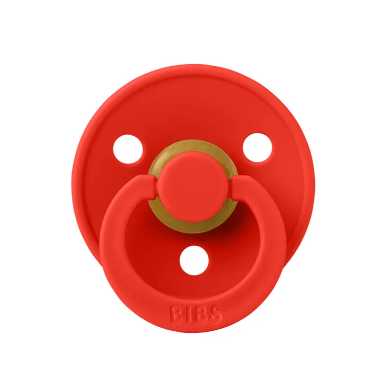 Bibs Natural Rubber Pacifier, Size 2 - Apple