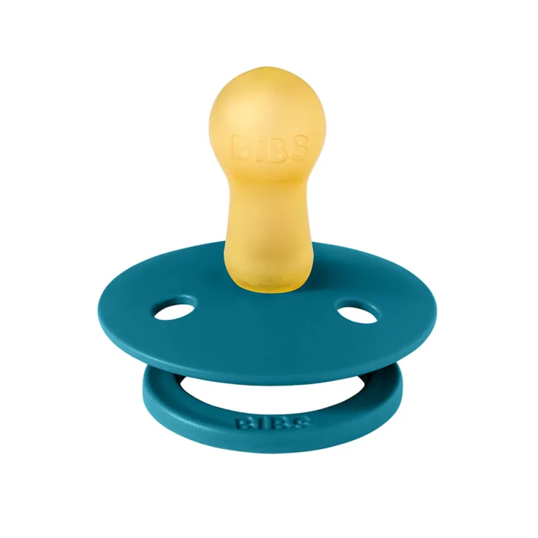 Bibs Natural Rubber Pacifier, Size 2 - Forest Lake