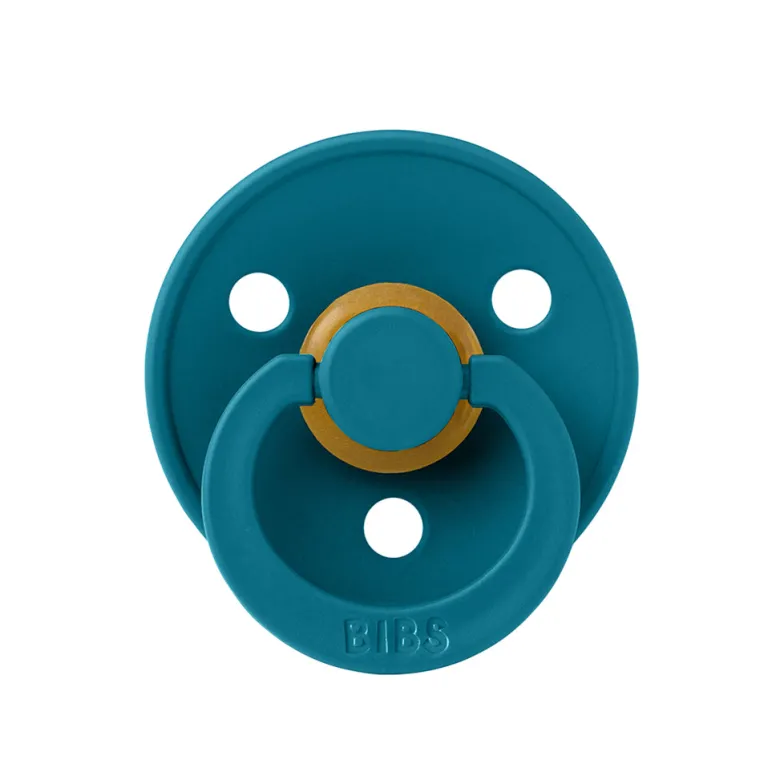 Bibs Natural Rubber Pacifier, Size 2 - Forest Lake