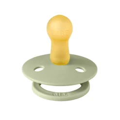 Bibs Natural Rubber Pacifier, Size 2 - Sage