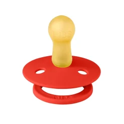 Bibs Natural Rubber Pacifiers, 2-Pack, Size 2 - Moomin, Dancing Candy - Apple Mix