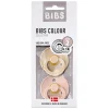 Bibs 2-Pack, Natural Rubber Pacifiers, Size 2 - Vanilla/Blush