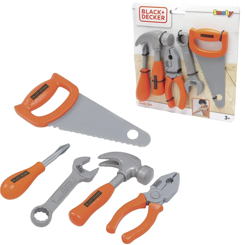 Black & Decker Tool Set with 5 Pieces