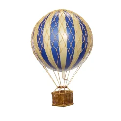 Blue Hot Air Balloon - 8.5 cm