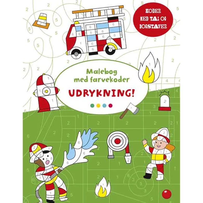 Bolden Coloring Book, Color Code Coloring Book: Emergency!