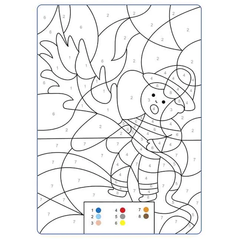 Bolden Coloring Book, Color Code Coloring Book: Emergency!