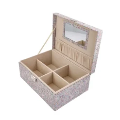 Bon Dep Jewelry Box with Liberty Print, Square - Eve