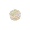 Bon Dep Jewelry Box with Liberty Print, Round - Swirling Petals Pink