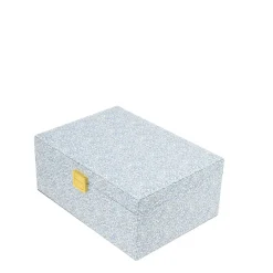 Bon Dep Jewelry Box with Liberty Print, Square - Katie and Millie Light Blue