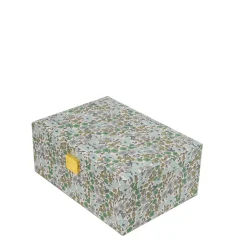 Bon Dep Jewelry Box with Liberty print, Square – Poppy and Daisy teal