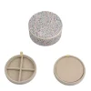 Bon Dep Jewelry Case with Liberty Print, Round - Eve