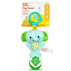 Bright Starts Activity Toy with Light and Sound, Tug Tunes™ - Elephant