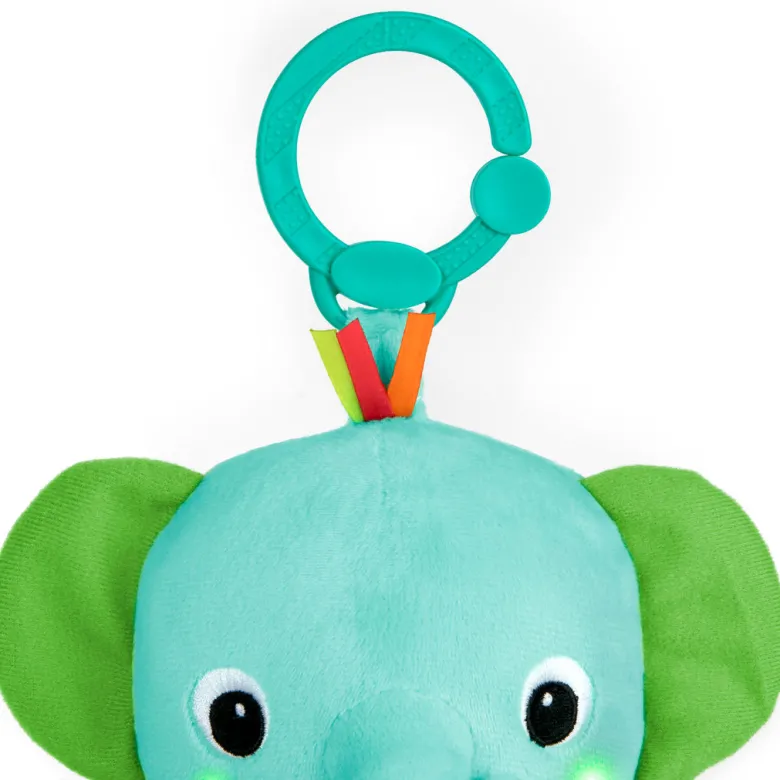 Bright Starts Activity Toy with Lights and Sounds, Glowing Friend – Elephant