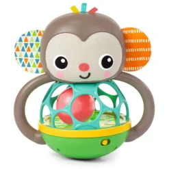 Bright Starts Baby Toy, Grab and Shake - Monkey Oball