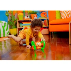 Bright Starts Baby Toy, Roll & Glow Monkey