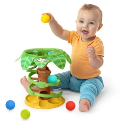 Bright Starts Baby Toy, Tropical Twirl™ Ball Track Toy