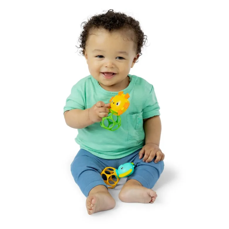 Bright Starts Oball Teething Ring 2-Pack