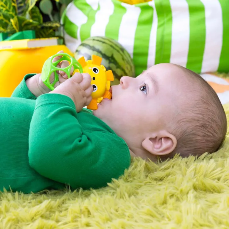 Bright Starts Oball Teething Ring 2-Pack