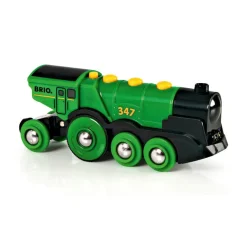 Brio Large Green Locomotive, Battery-Powered