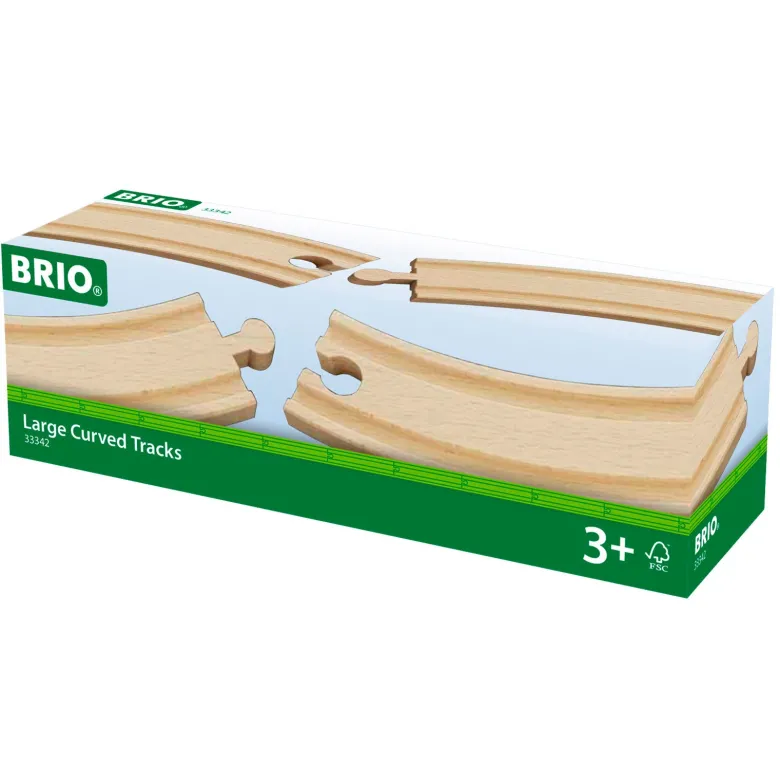 Brio Long Curved Tracks