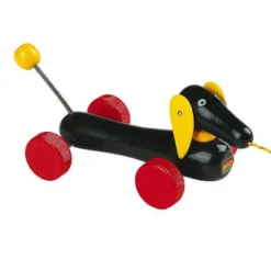 Brio Pull-Along Toy, Dog - Dachsie